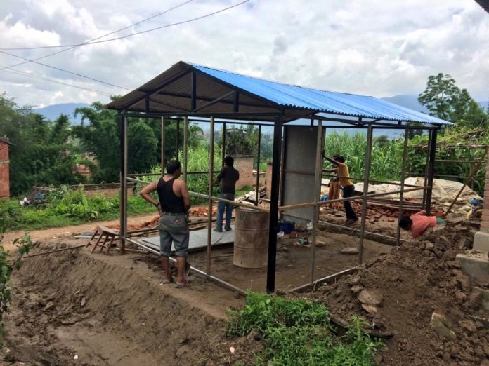 Rebuilding homes in Nepal Rebuilding homes in Nepal