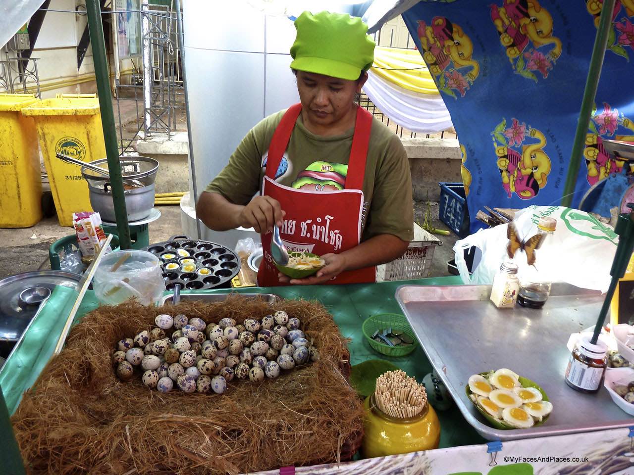 Bangkok - Market, Quail Eggs