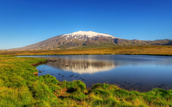 Snæfellsjökull volcano, Iceland Snæfellsjökull volcano, Iceland
