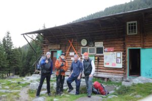 Outside Gentiana Cabin