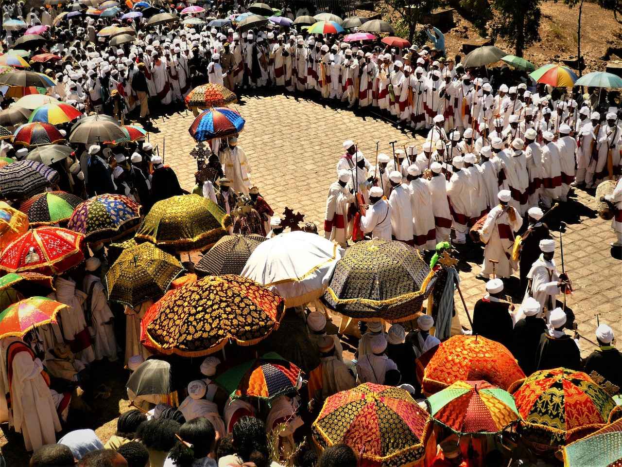 Timkat Festival Addis Ababa Ethiopia January 2019 