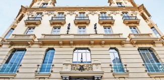 A former palace - Urso hotel facade.