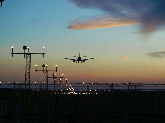 airplane taking off airplane taking off