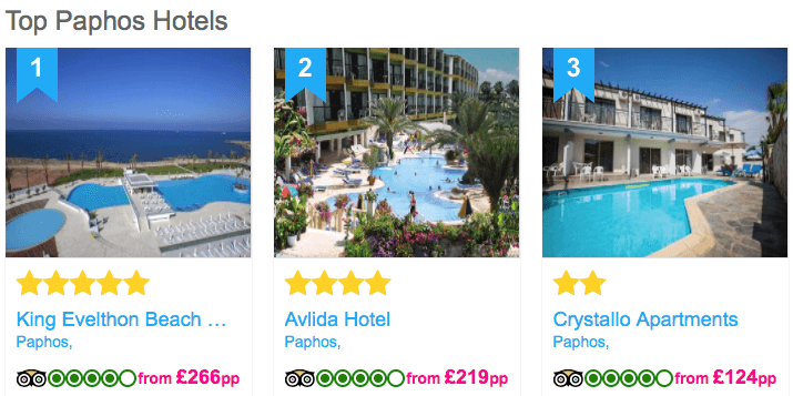 loveholidays Top Paphos Hotels
