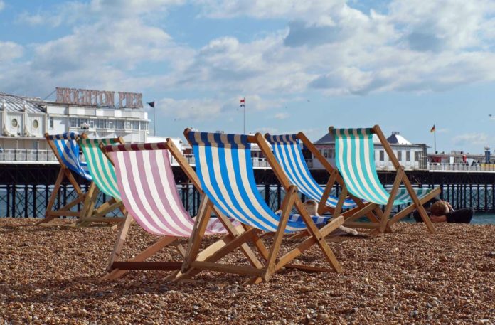 Sun loungers, Brighton Sun loungers, Brighton
