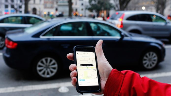 Uber app Uber app