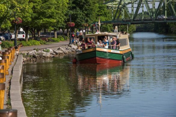 A leisure boat
