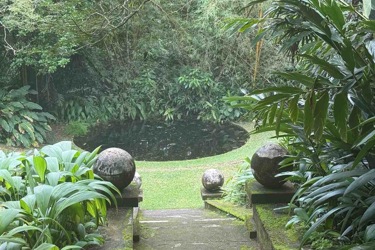 Stone steps lead to secret spots
