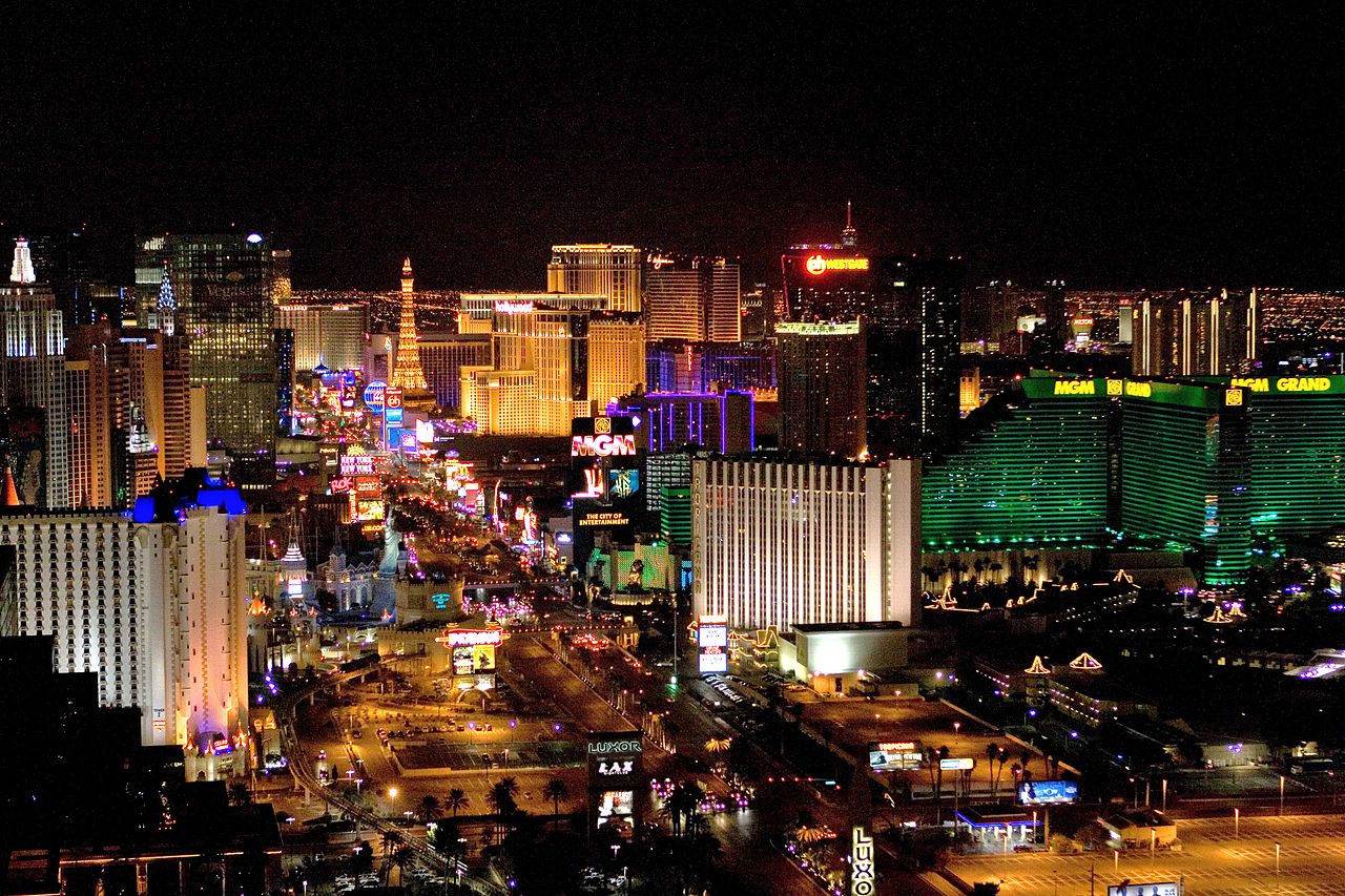 Las Vegas Strip Map: Hotels, Casinos, Shows, Monorail 