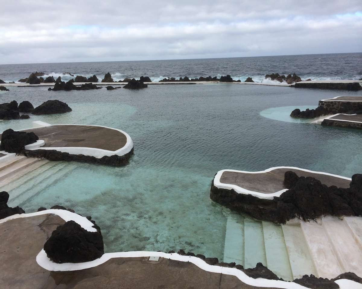 Natural sea water pools, Madeira