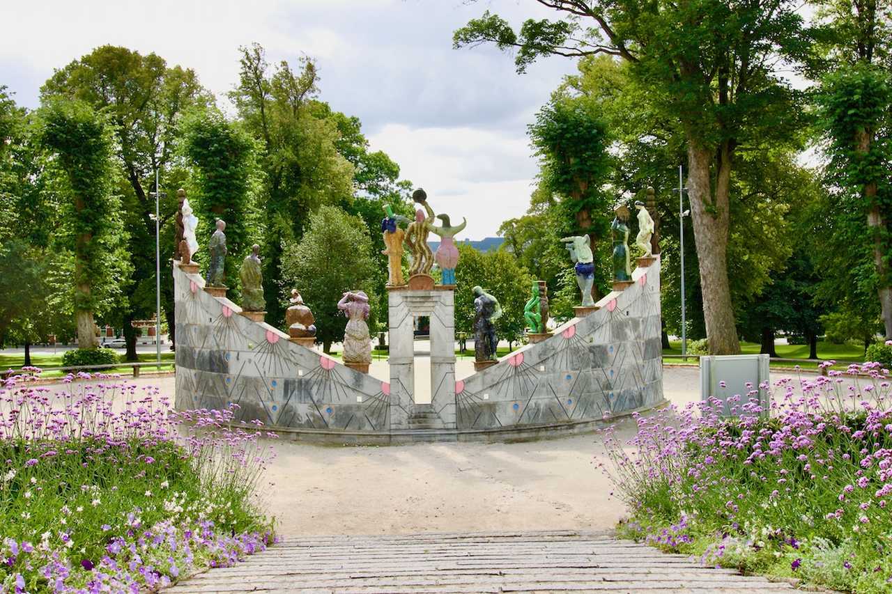 Art Installation at the Museum of Art in Horsens, Kystlandet in Denmark