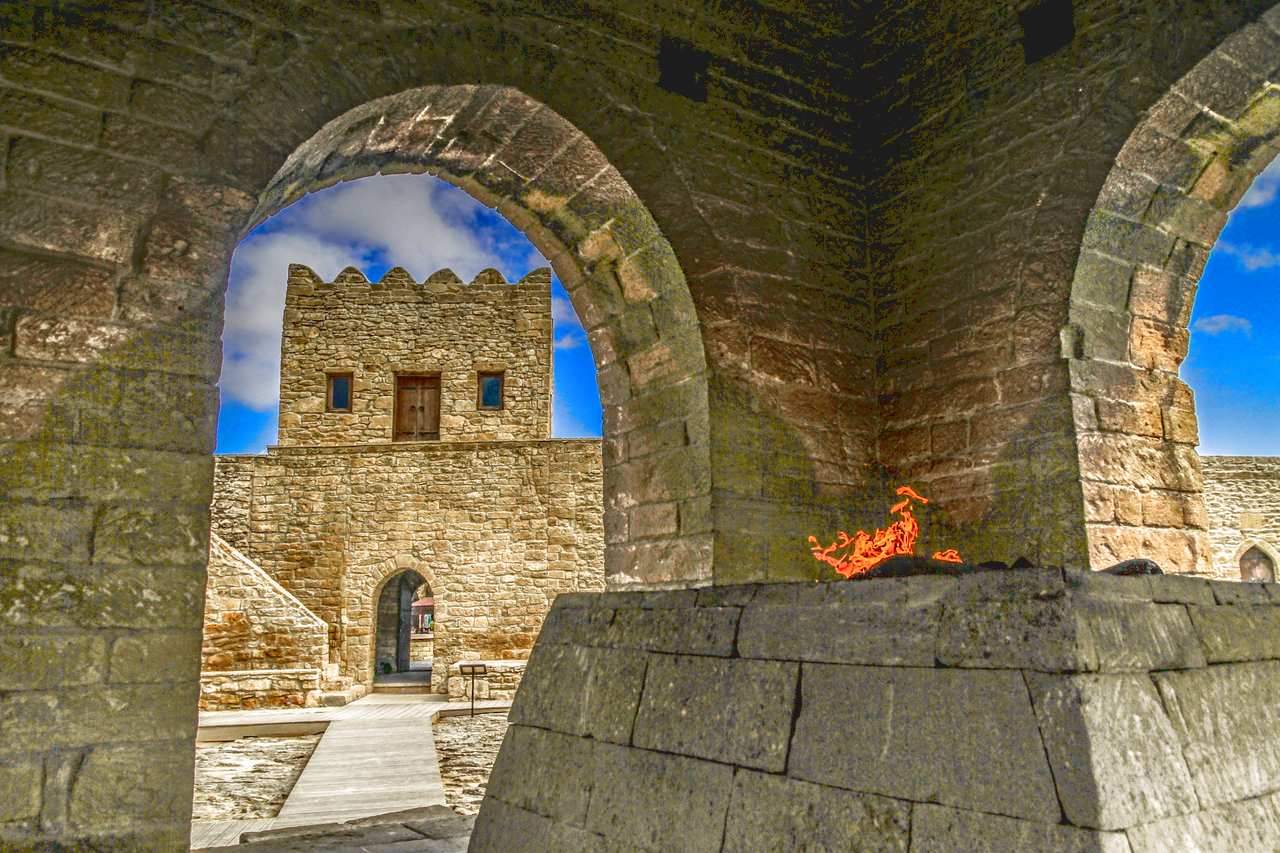 Ateshgah of Baku is often called the "Fire Temple of Baku".