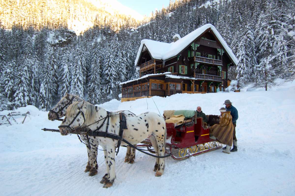 Bad Hof sleigh & hut