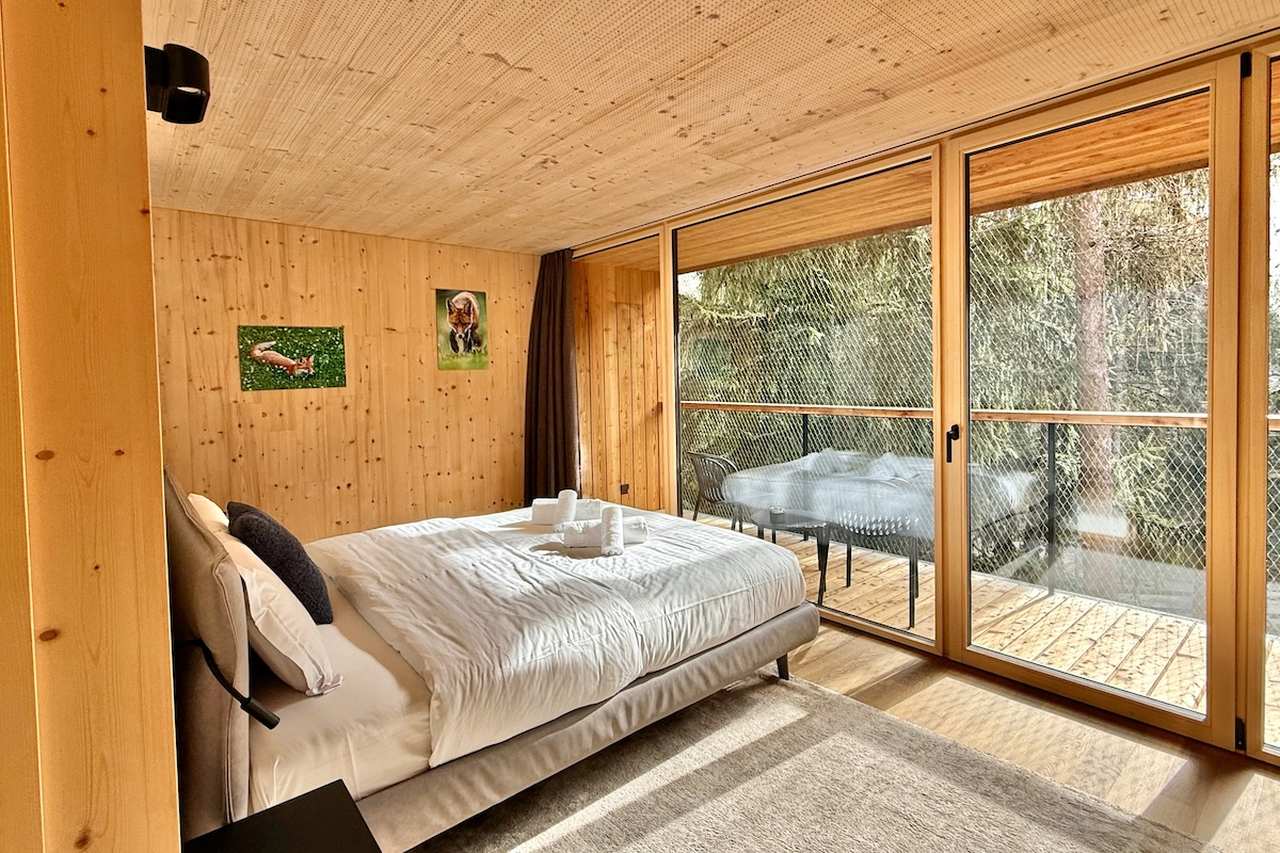Bedroom at Zoo des Marécottes