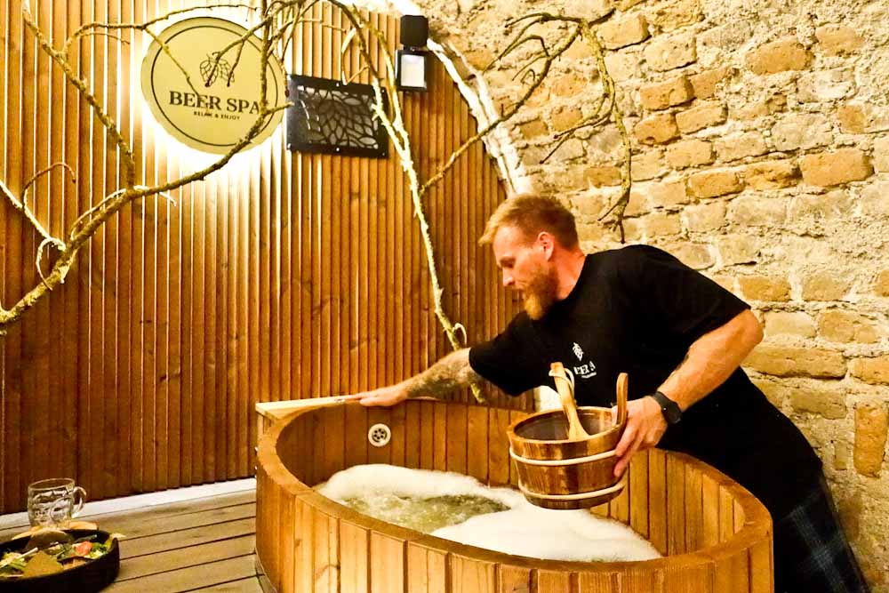 Beer Spa bath