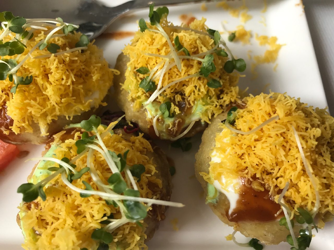 Bombay Palace Dahi Batata Puri