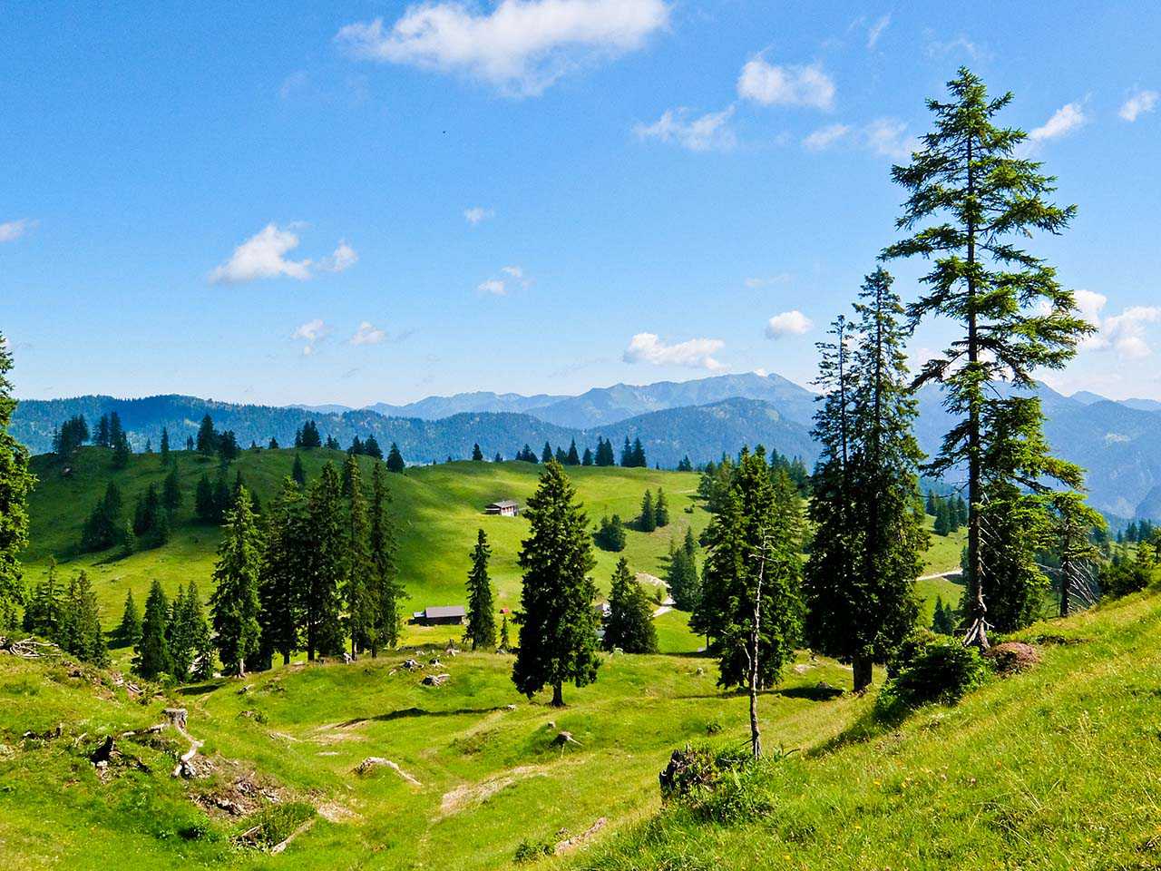 Brandenberg Alps, Tyrol - Farms and Alps