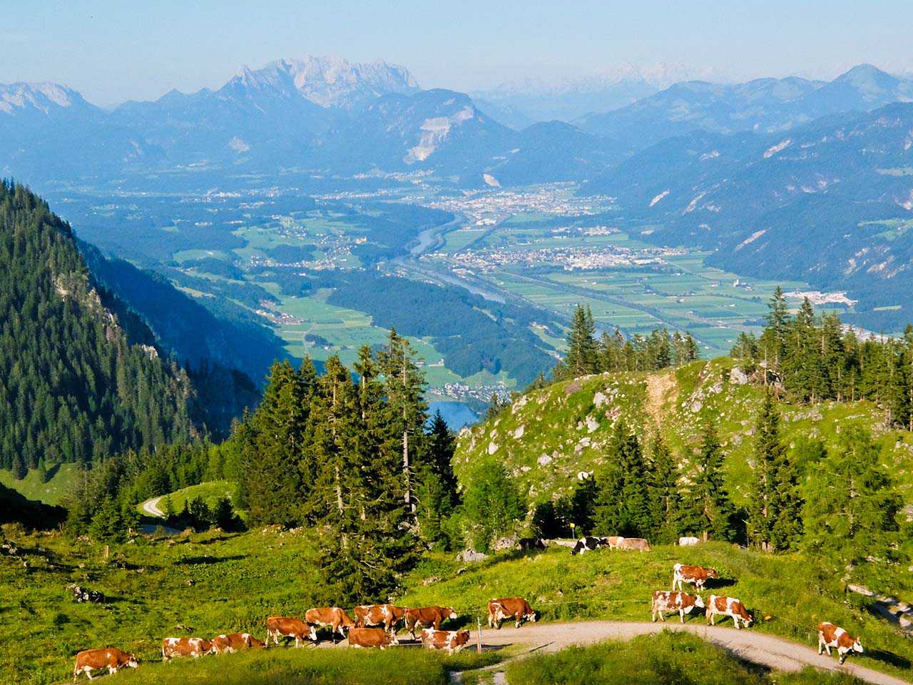 Brandenberg Alps, Tyrol - View from Bayreuther Hutte