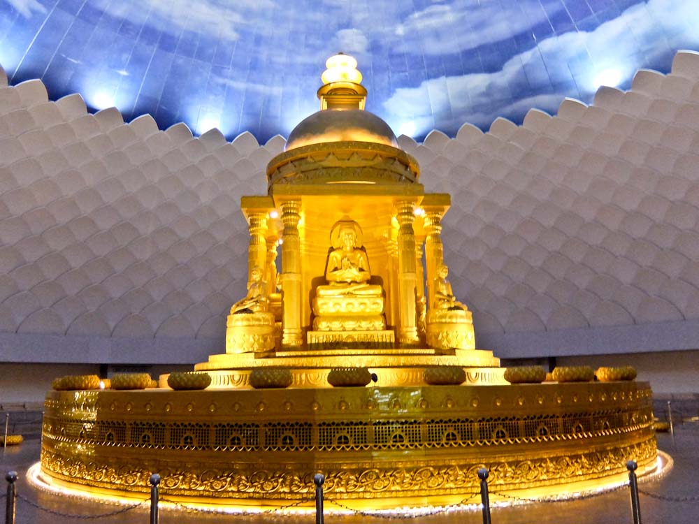 Buddhavanam Maha Stupa Interior Closer