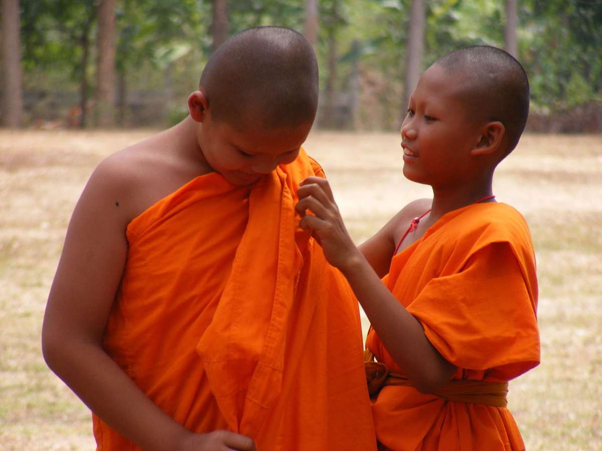 Buddhist children