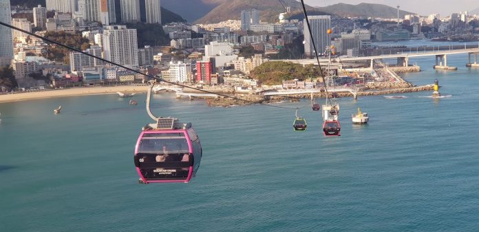 Busan - cable car