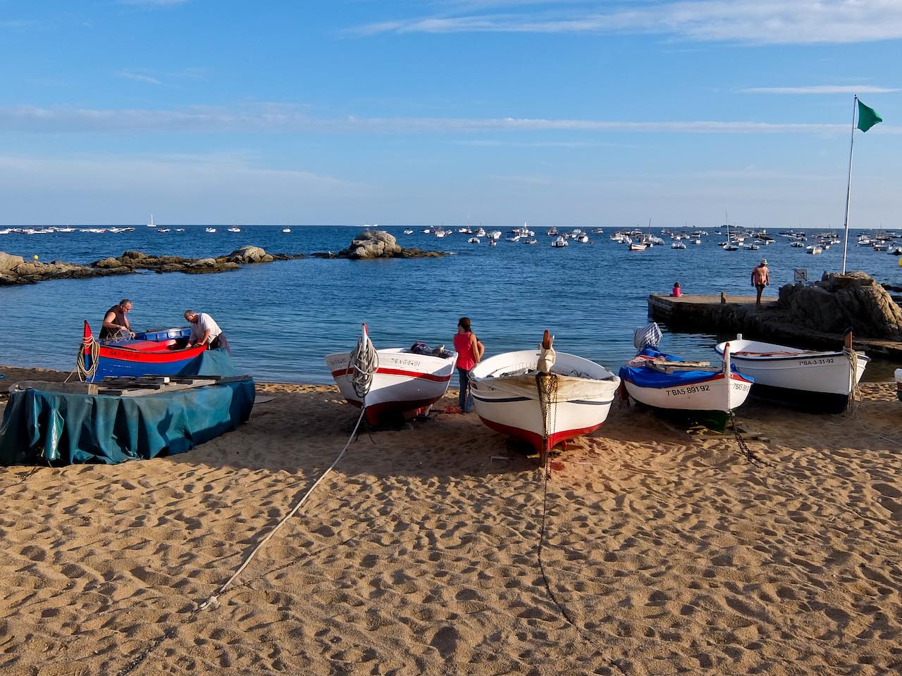 Calella de Palafrugell Fishing Boats