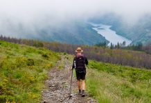 Camino de Santiago: The Original Way (Camino Primitivo), Galicia, Spain Camino Primitivo - Hiking in Mist