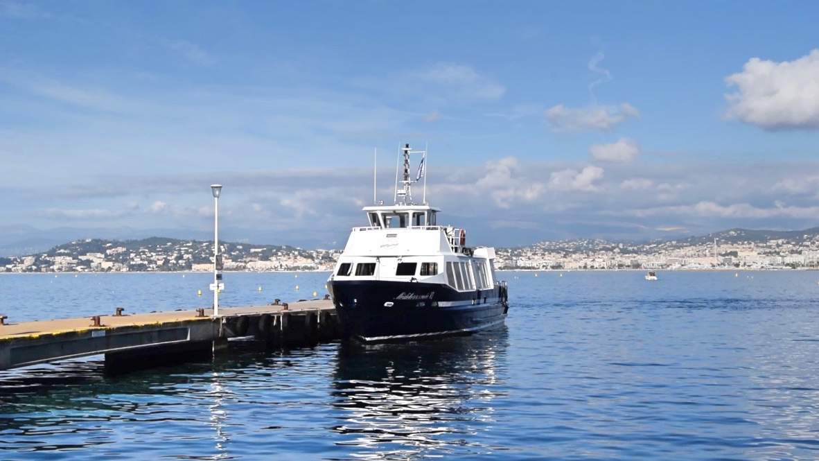 Cannes - ferry to St Marguerite
