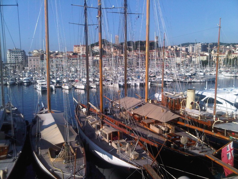 Cannes harbour