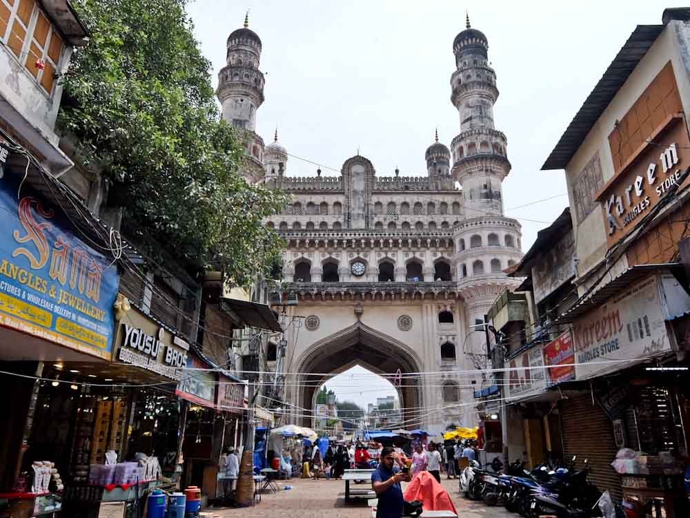Charminar and Street