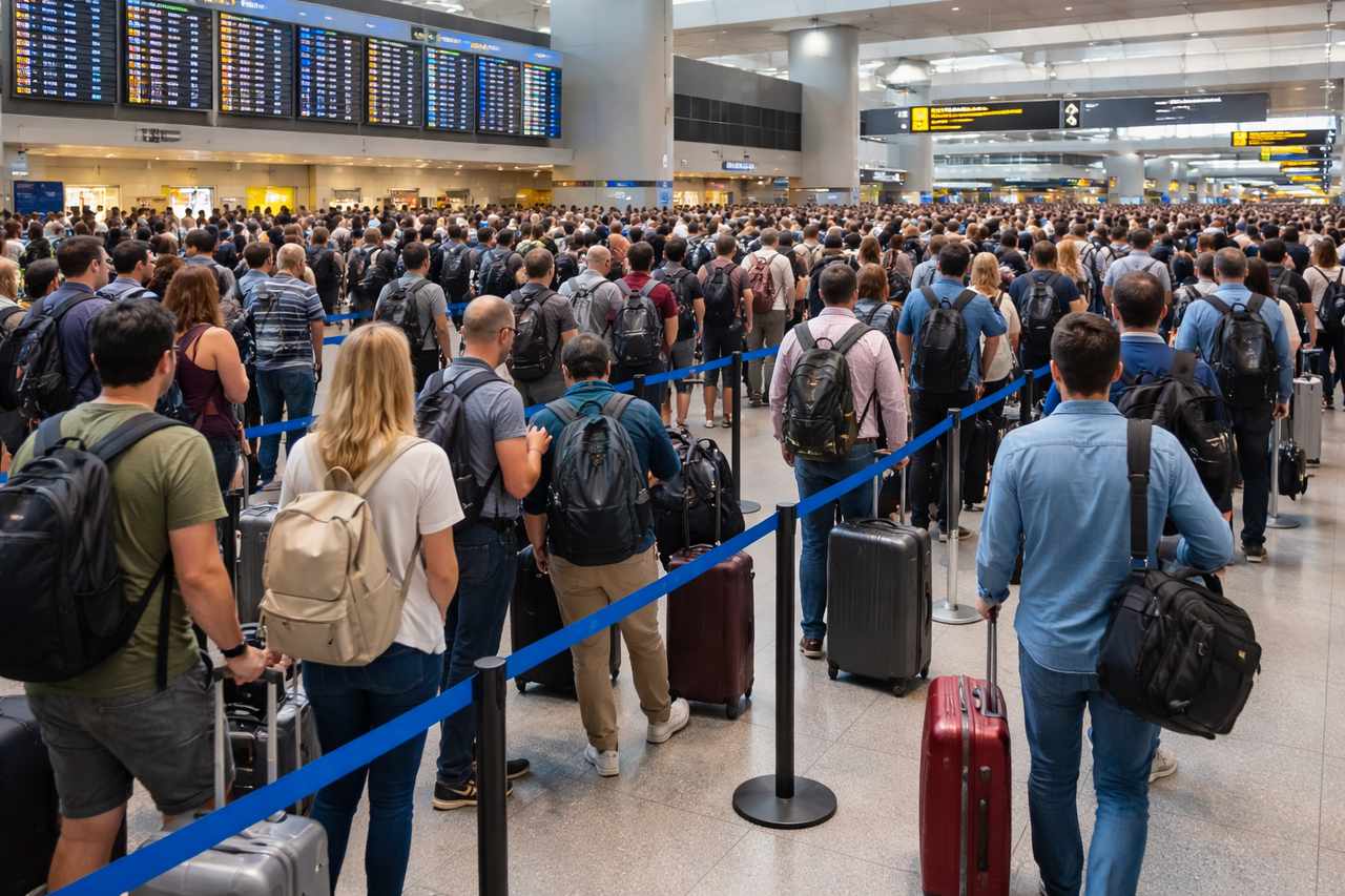 Q&A: what are my rights If I miss my flight due to EES queues?