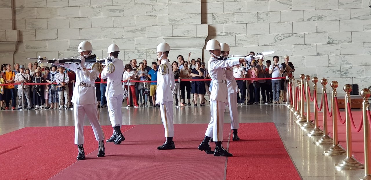 Inside the Chiang Kai-Shek Memorial Hall