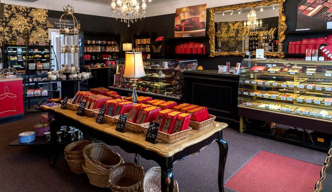 Inside Iain Burnett’s award-winning gourmet chocolate collection. 