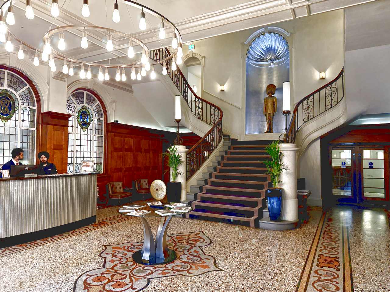 The Courthouse Hotel lobby