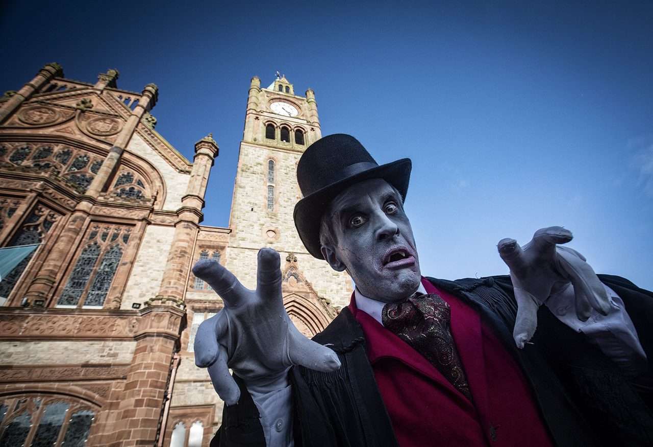 Northern Ireland's city of Derry takes Halloween online