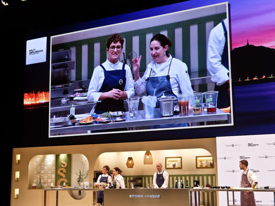 Elena Arzak and Nieves Barragán