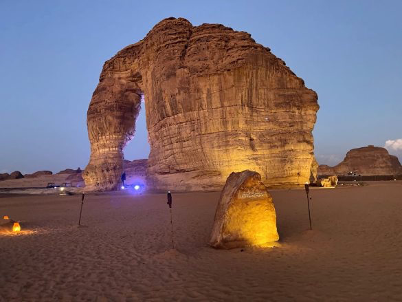 صخرة الفيل الفيل روك العلا