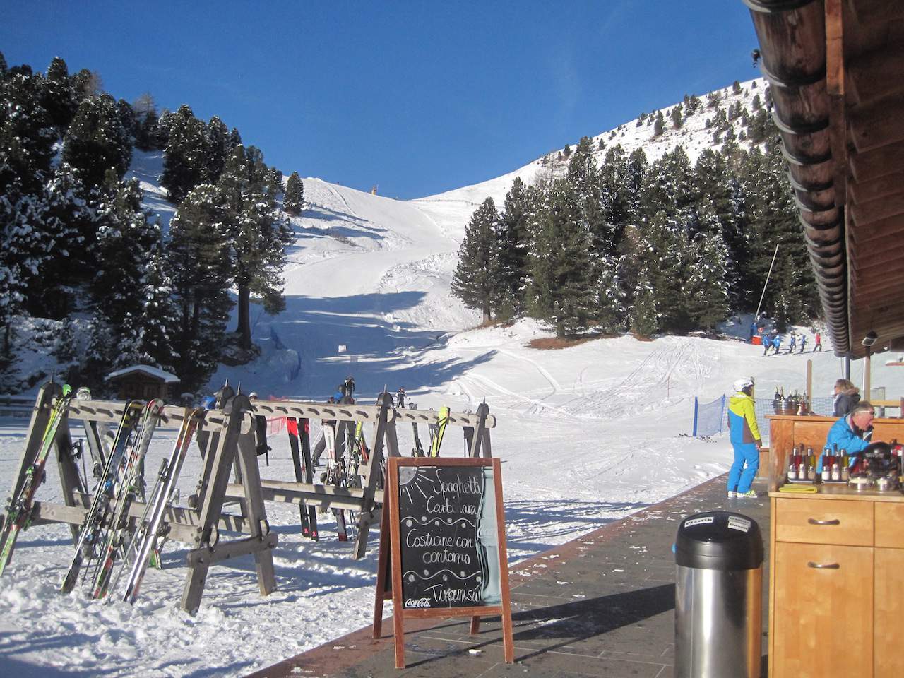 Empty slopes and après-ski...what more can you ask for?