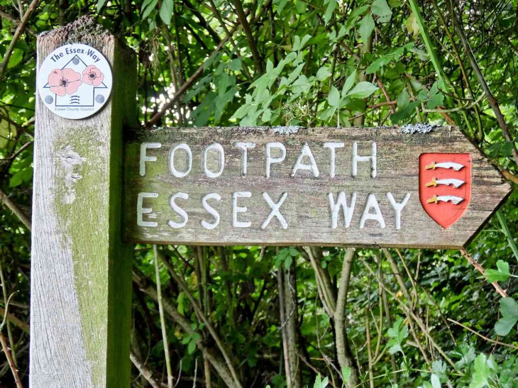 Walking the Essex Way, England, UK