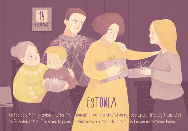 تقاليد عيد الحب من جميع أنحاء العالم: إستونيا