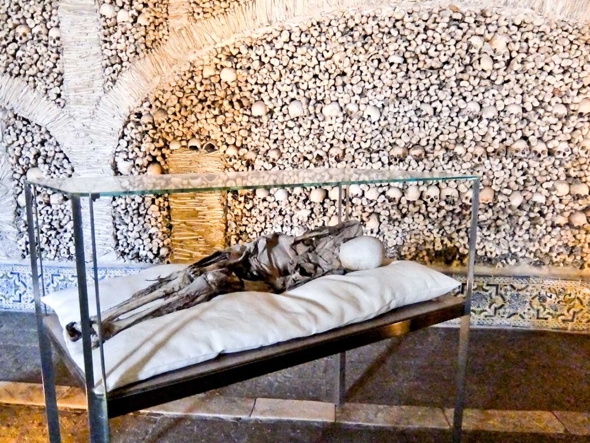 Evora Chapel of Bones Skeleton