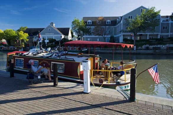 Fairmont. A beautiful suburb of Rochester along the Erie Canal