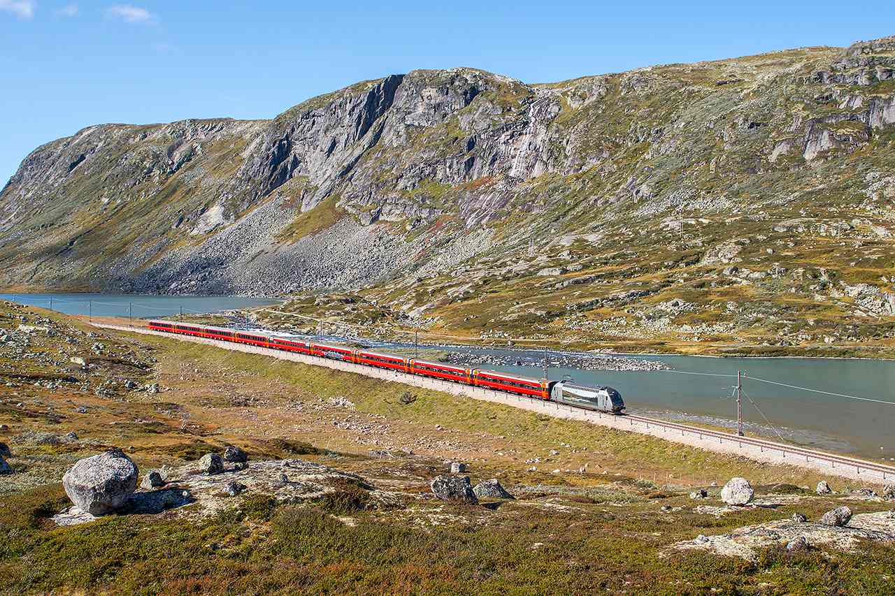 Finse train Norway