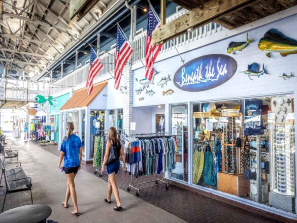 Shopping at Fishermens Village