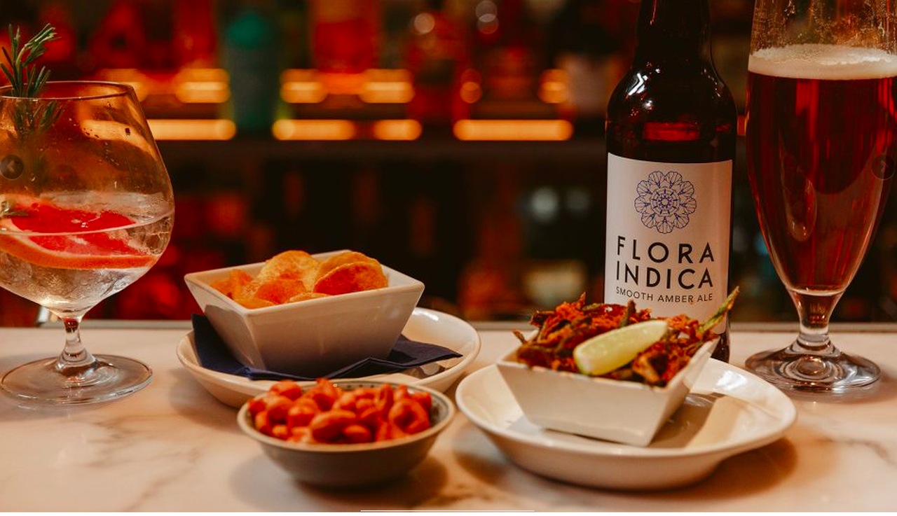 The Flora Indica Restaurant situated at Old Brompton Road in London