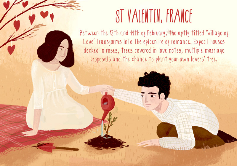تقاليد عيد الحب من جميع أنحاء العالم: فرنسا