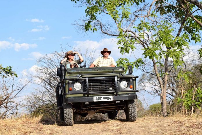 Game drive in Kafue Game drive in Kafue, Zambia