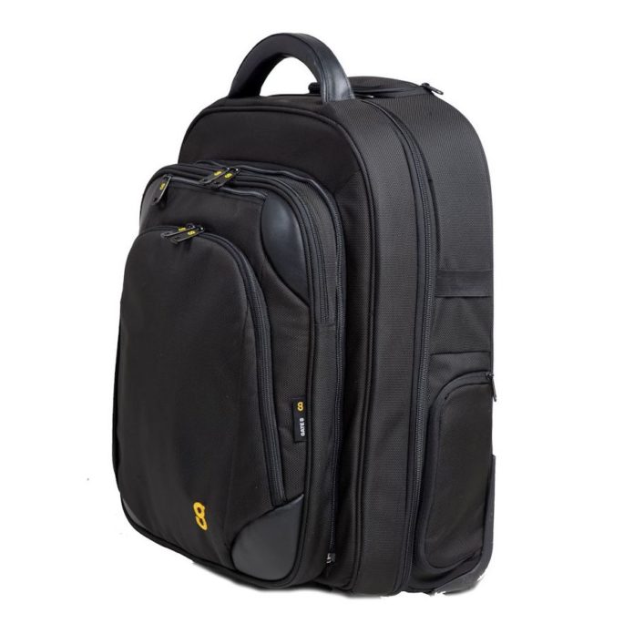 cabin luggage and laptop bag