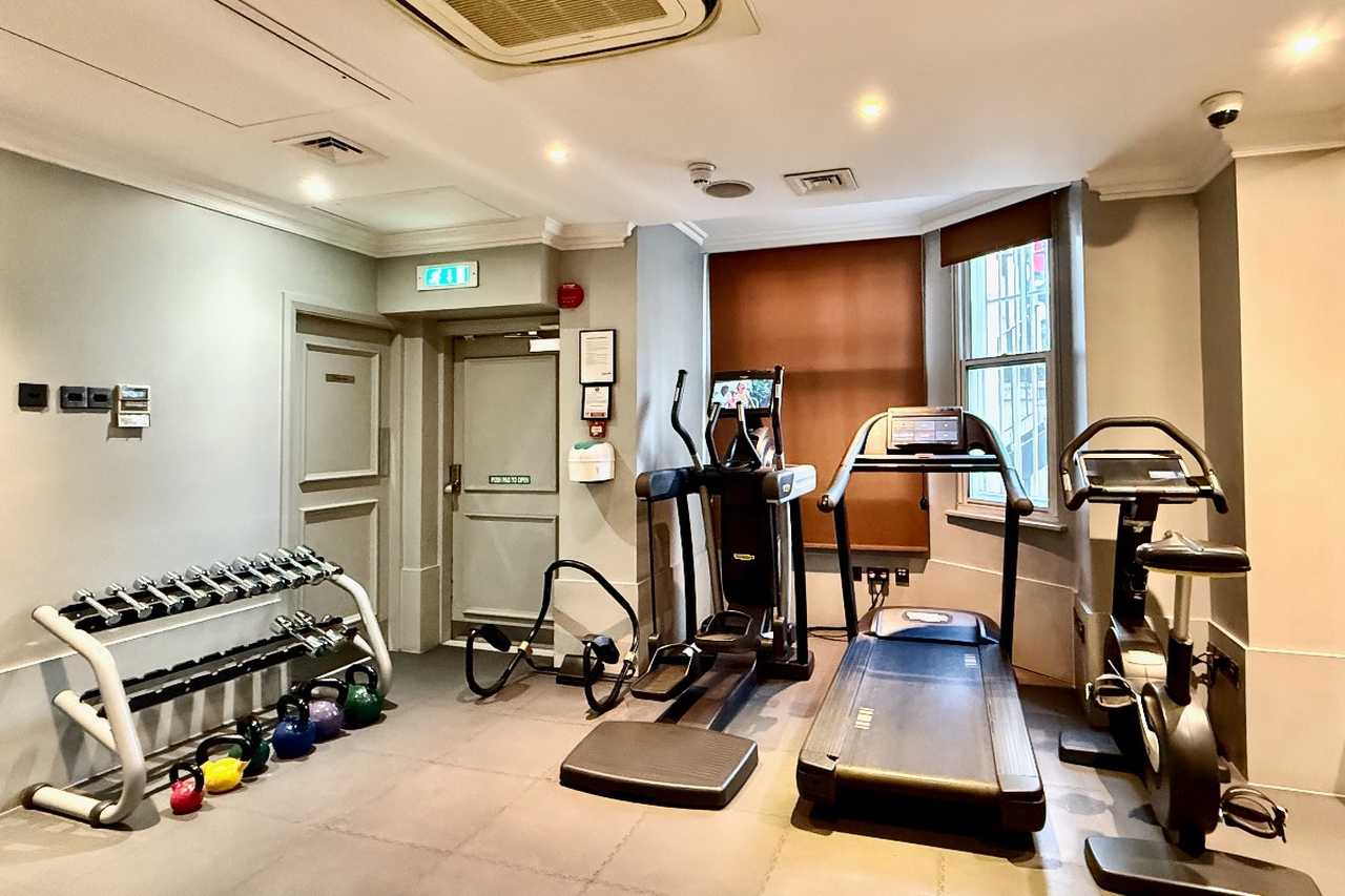 Gymnasium at the Radisson Blu South Kensington
