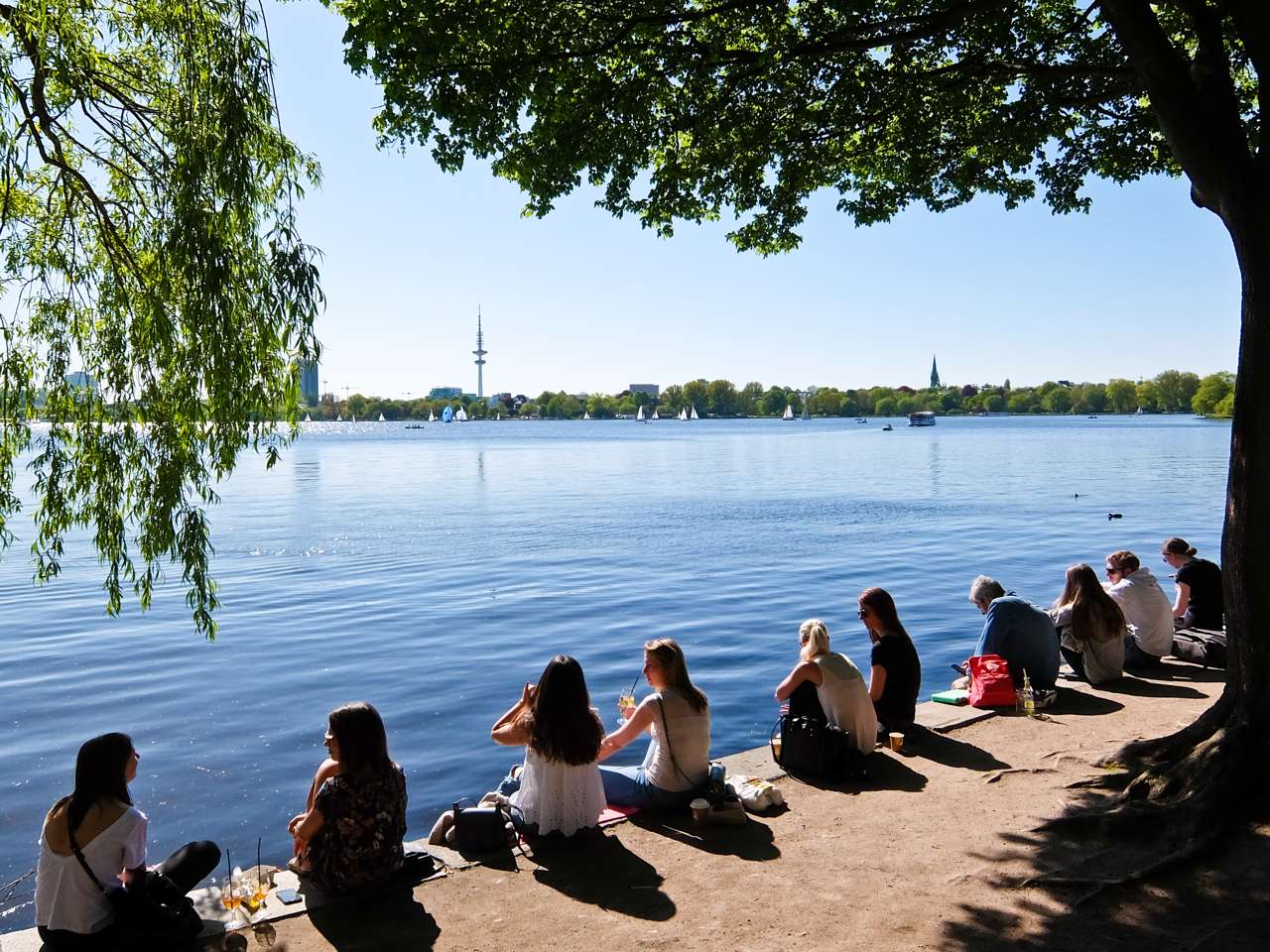 Hamburg Alster Lake
